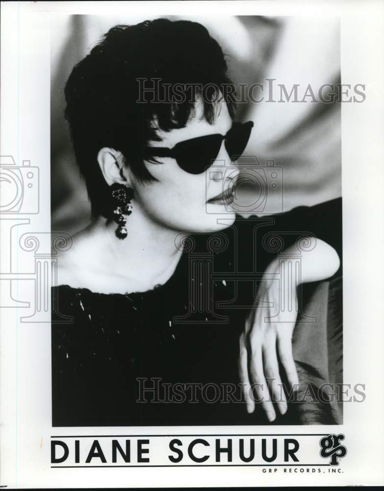 1993 Press Photo Diane Schuur, Singer - syp43599- Historic Images