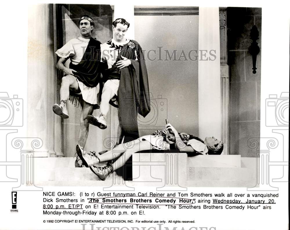 1992 Press Photo Scene from "The Smothers Brothers Comedy Hour" - syp50004- Historic Images