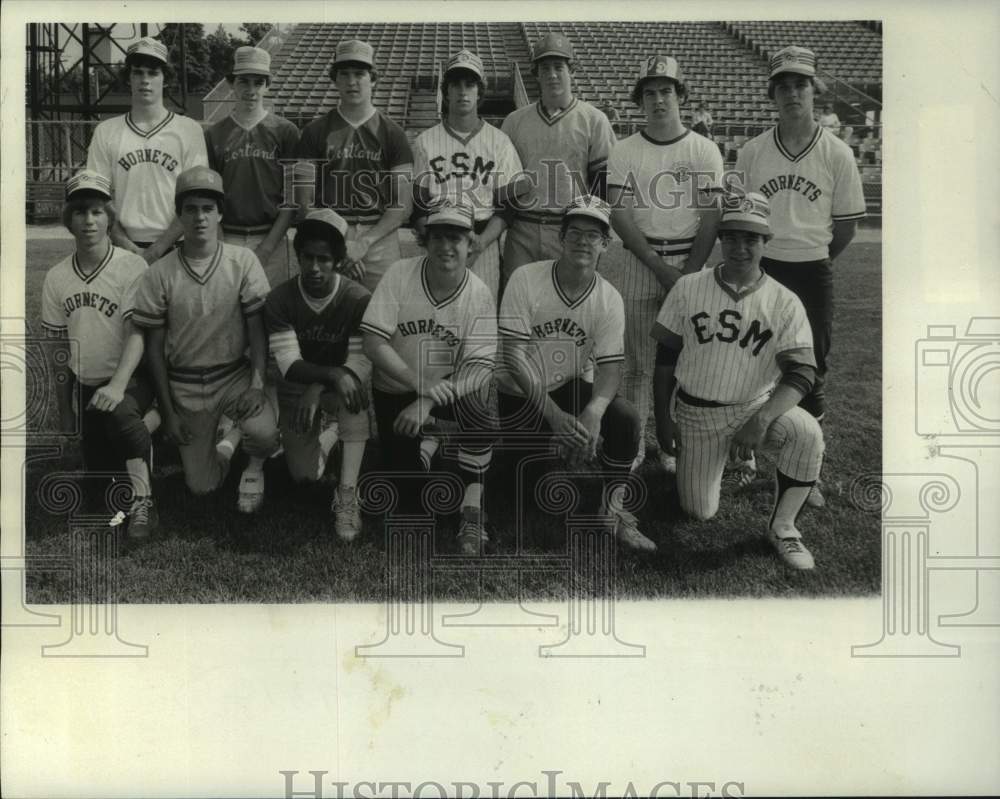 1989 Press Photo Onondage League North Div. B All Star baseball team, New York- Historic Images