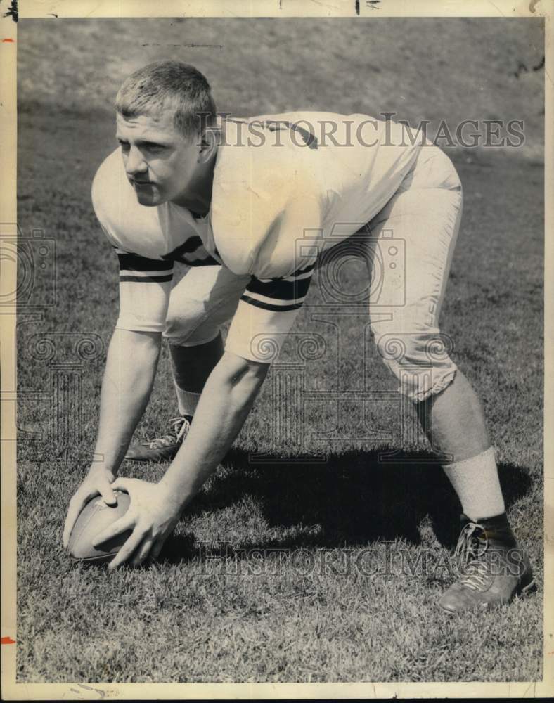 1965 Press Photo Football player Killorin - sys05801- Historic Images