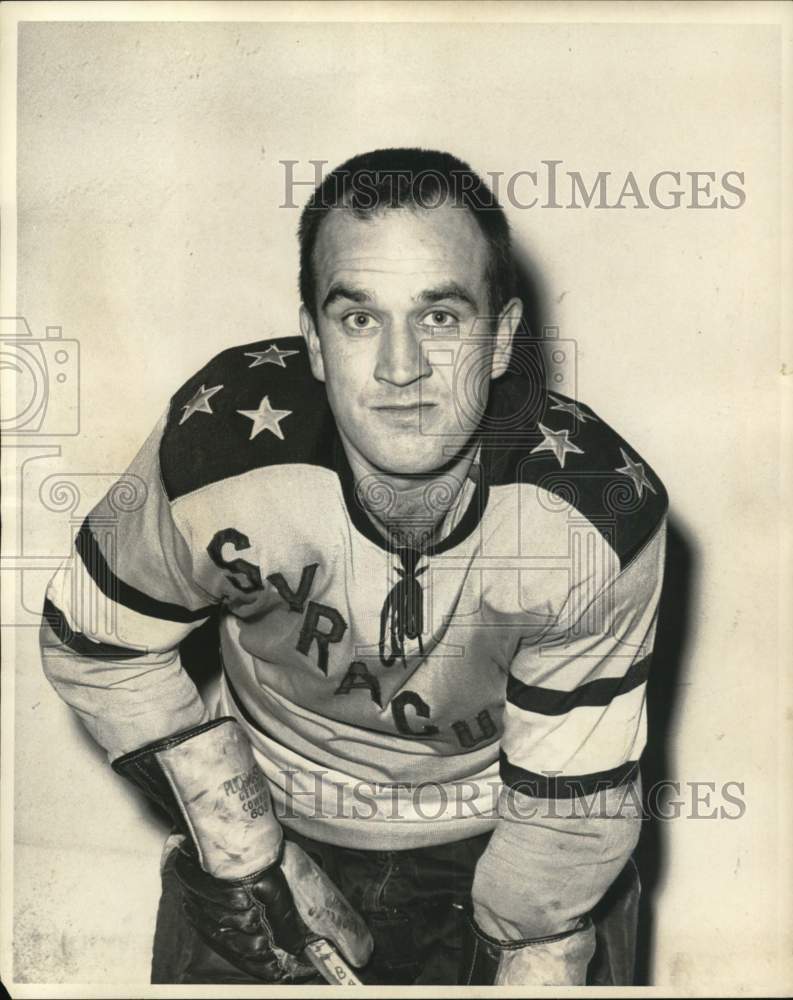 Press Photo Jack Baker of the Syracuse Stars - sys06072- Historic Images