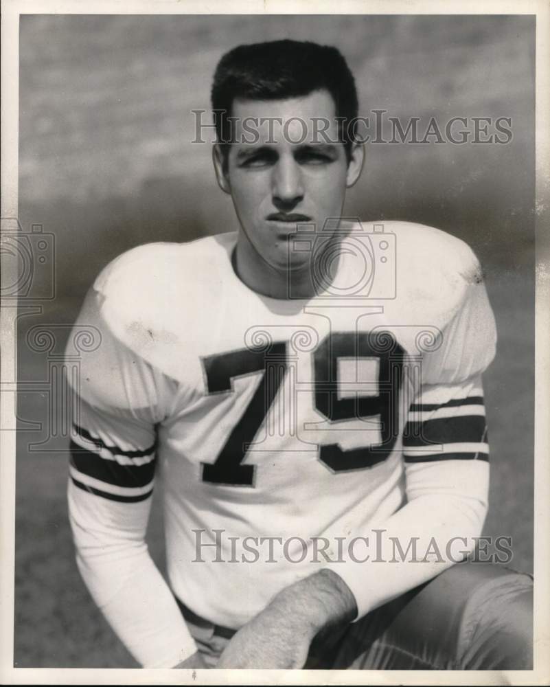 Press Photo Gerry Hershey, football player - sys06298- Historic Images