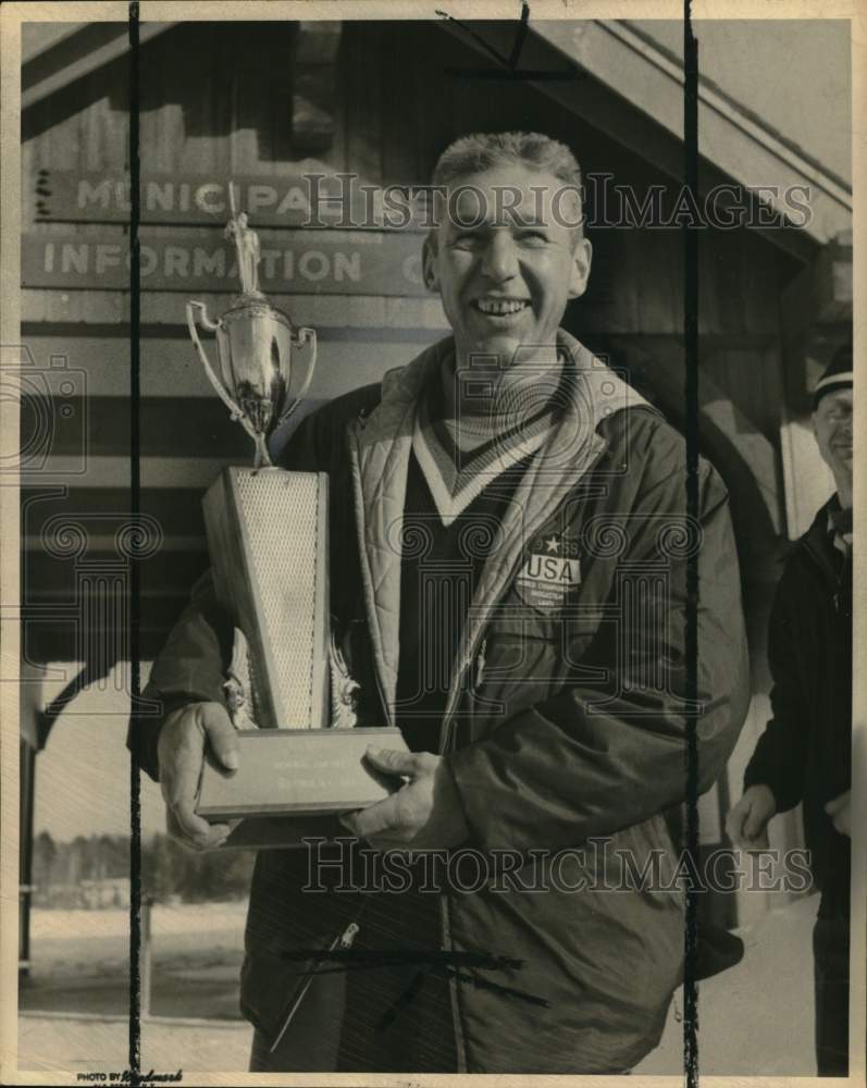 1960 Press Photo Art Tokley, USA Championship Winner - sys06637- Historic Images