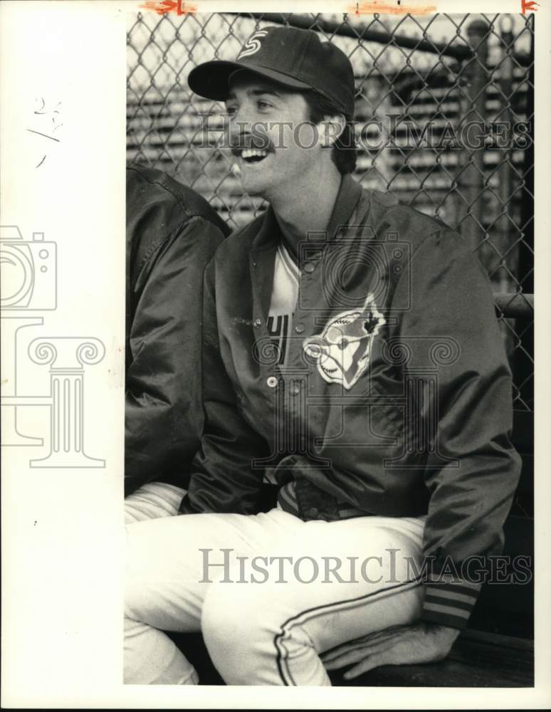 1985 Press Photo Syracuse Chief's Pitcher Don Gordon, Baseball Player- Historic Images