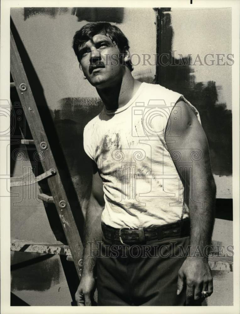 Press Photo Football player Larry Csonka- Historic Images