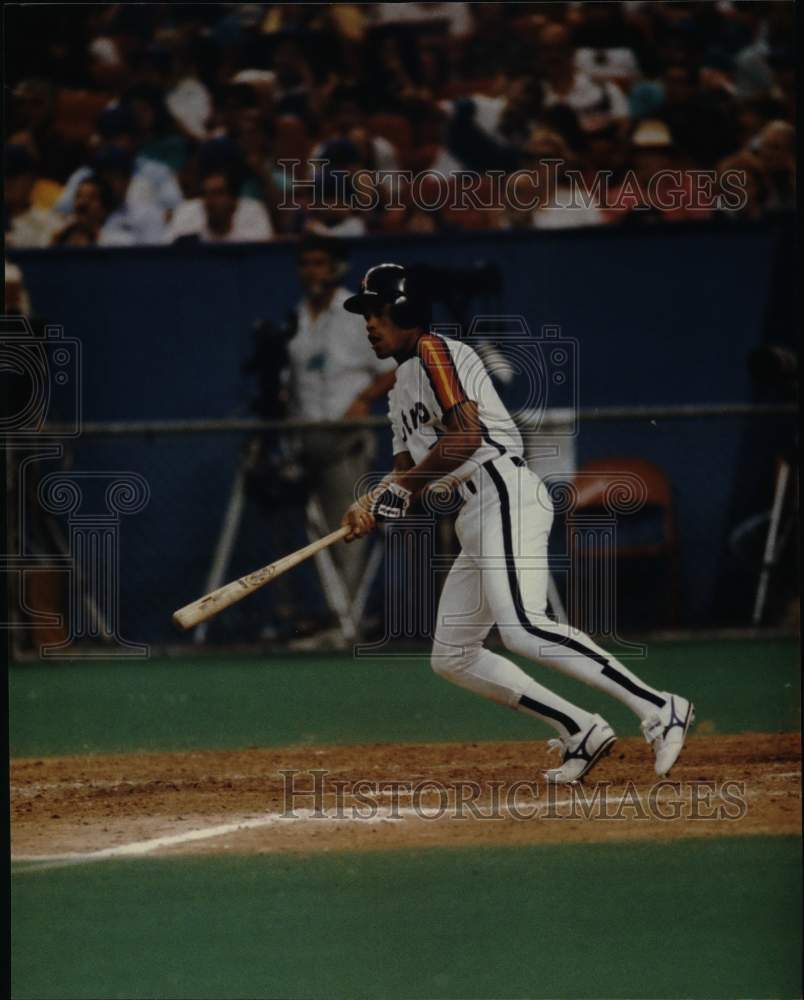 Press Photo Andujar Cedeno, Baseball Player- Historic Images