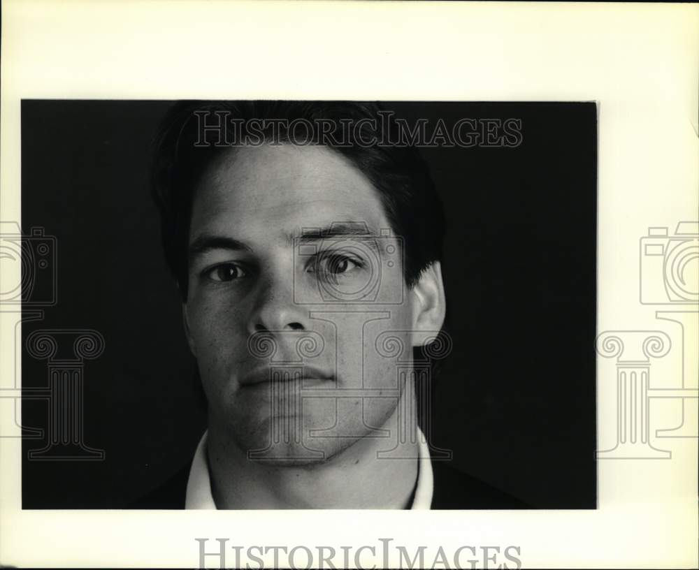 Press Photo Tim Green, Football Player- Historic Images