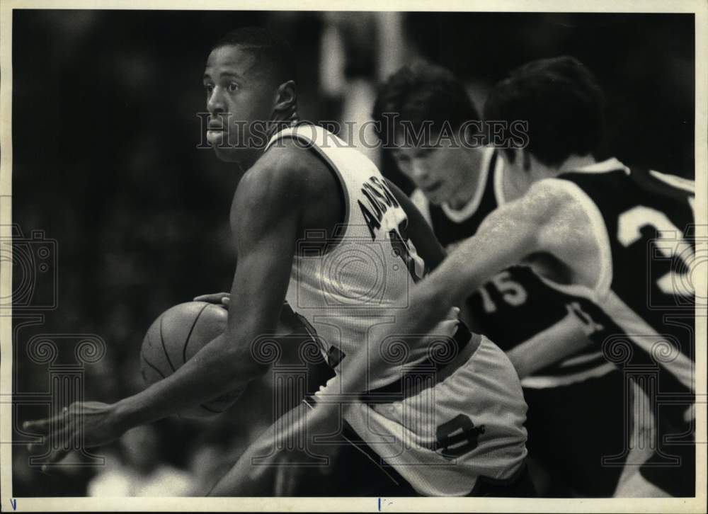 1986 Press Photo Syracuse University & Providence College Play Basketball- Historic Images