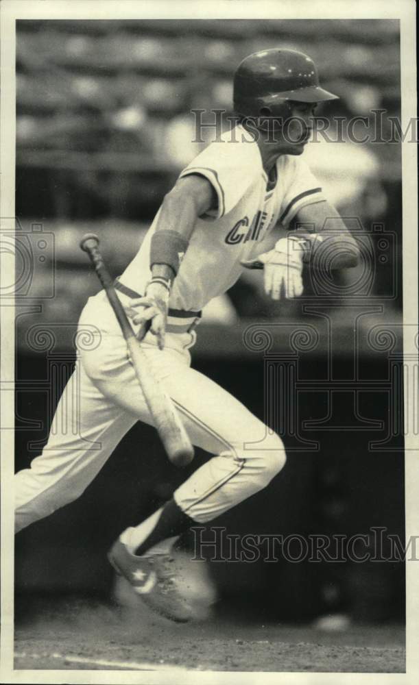 1986 Press Photo Syracuse Chiefs Baseball Player Kash Beauchamp at Maine Game- Historic Images