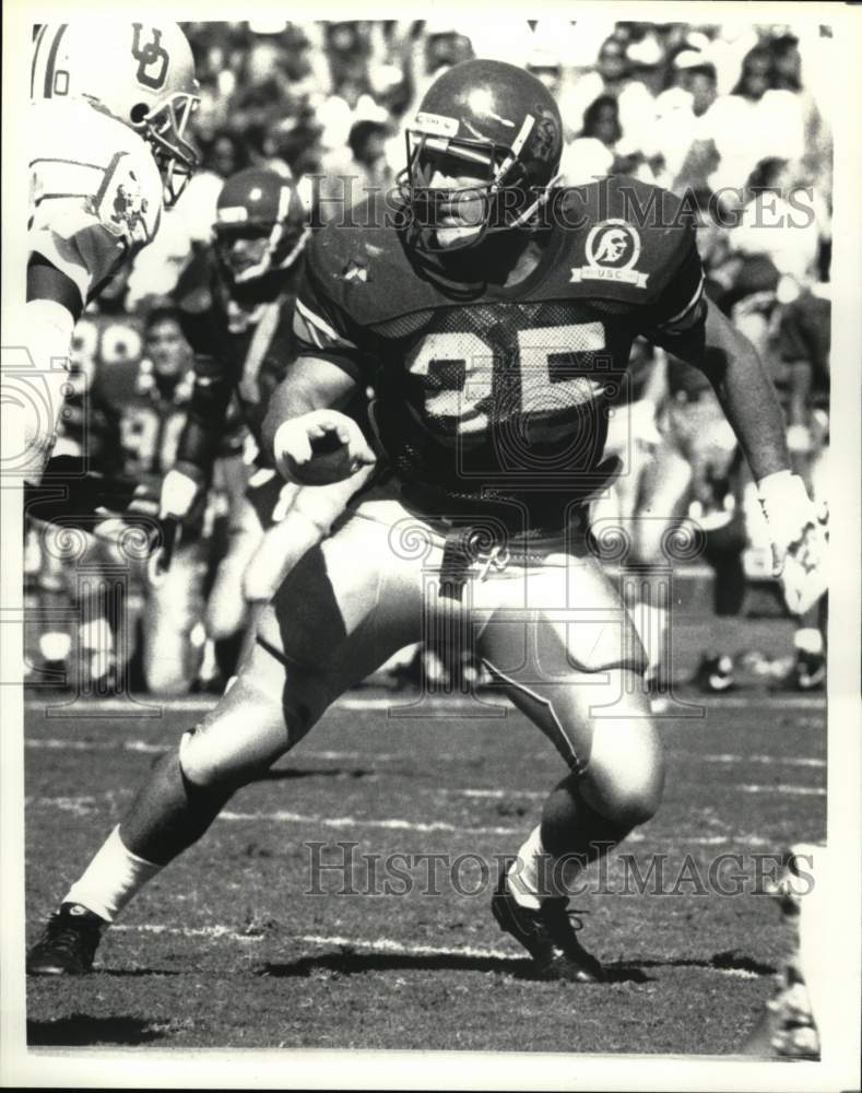 1990 Press Photo Scott Ross, Football Player- Historic Images