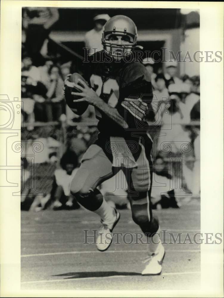 1984 Press Photo Boston College quarterback and Heisman winner Doug Flutie- Historic Images