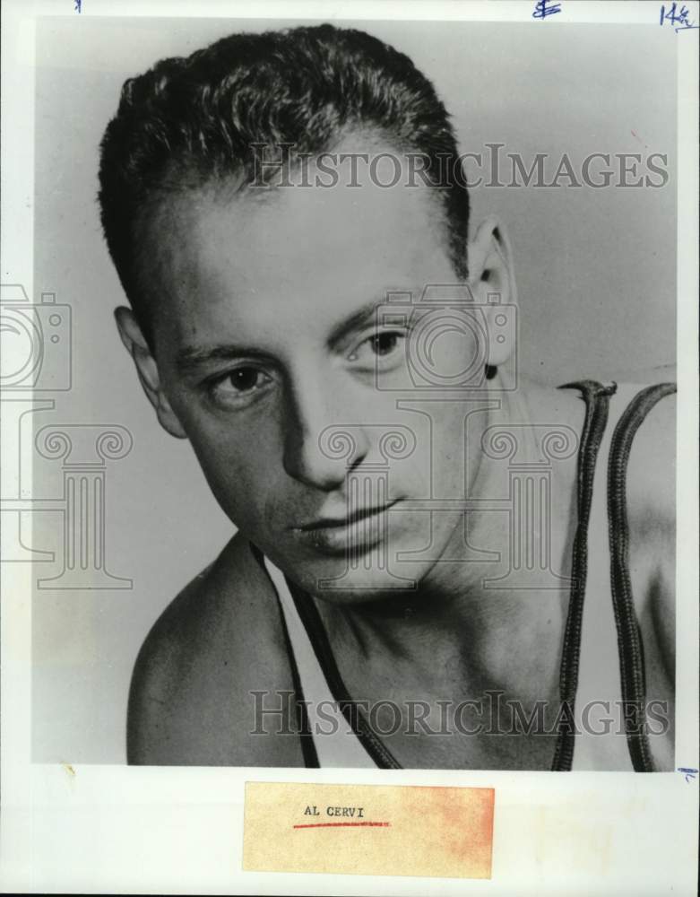 1985 Press Photo Al Cervi, Basketball Player- Historic Images