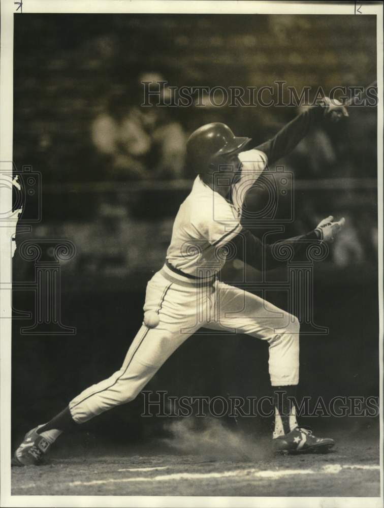 1986 Press Photo Kash Beauchamp strikes out in Baseball Game against Maine- Historic Images