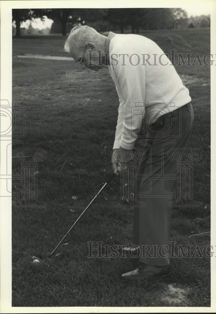 1990 Press Photo Golfer Mike Bello- Historic Images