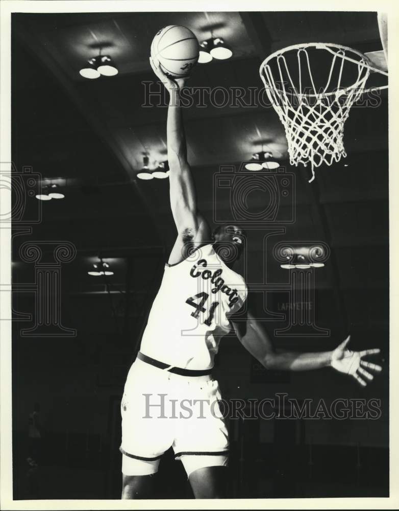 Press Photo Adonal Foyle of Colgate Basketball Team- Historic Images