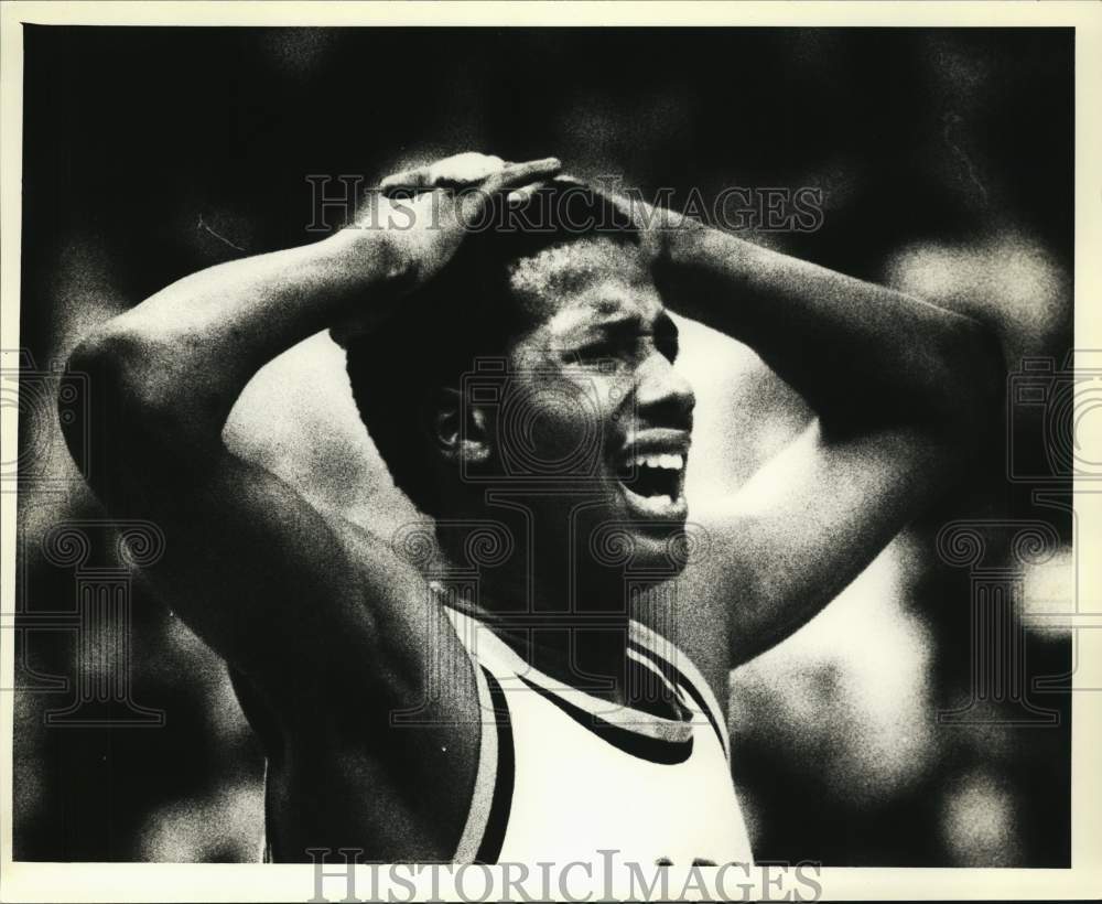 Press Photo Basketball Player Gene Waldron- Historic Images