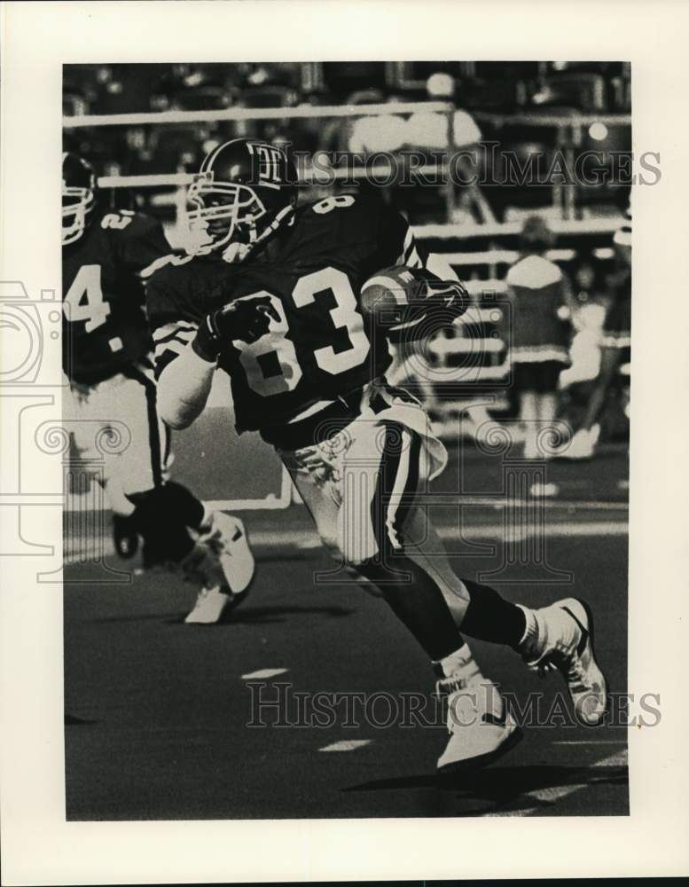 1990 Press Photo Rich Drayton, Temple University Football Player- Historic Images