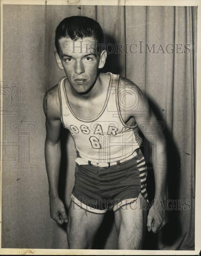 1959 Press Photo Chittenango Cross Country Run Winner Dean Given-Rosary- Historic Images