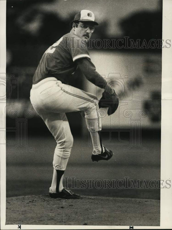 David Geisel Press Photo Syracuse Chiefs Baseball Pitcher Dave Geisel - Historic Images