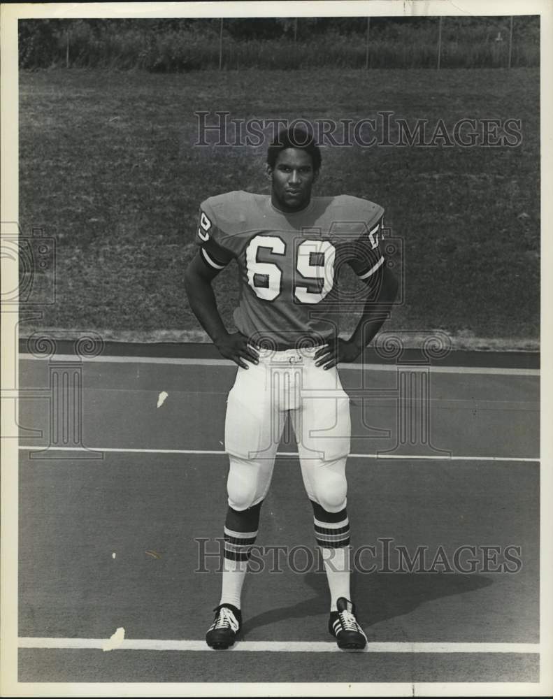 1978 Press Photo Syracuse University Football Player Don Wells- Historic Images