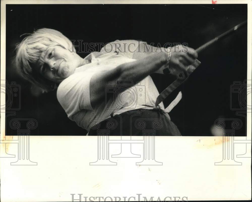 1983 Press Photo Oneida Golfer Debbie Austin- Historic Images