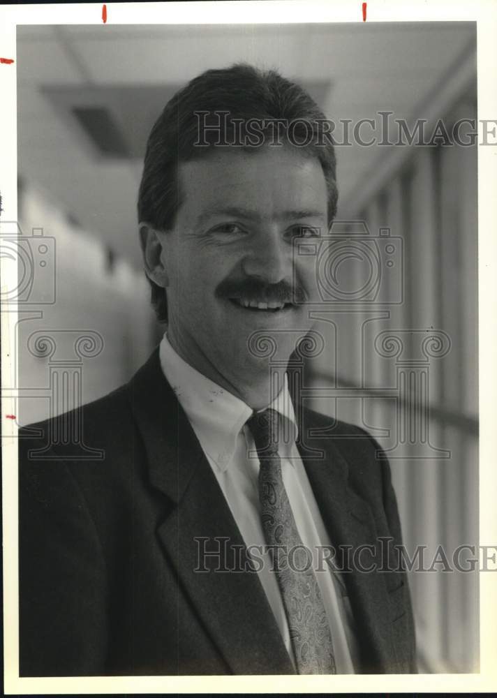 1989 Press Photo B.J. O&#39;Hara, Lacrosse Coach- Historic Images