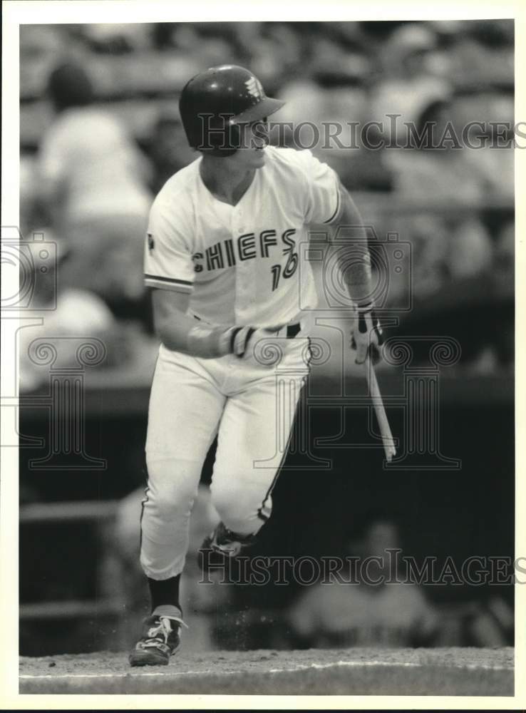 1991 Press Photo Baseball Player Tom Quinlan of the Syracuse Chiefs- Historic Images