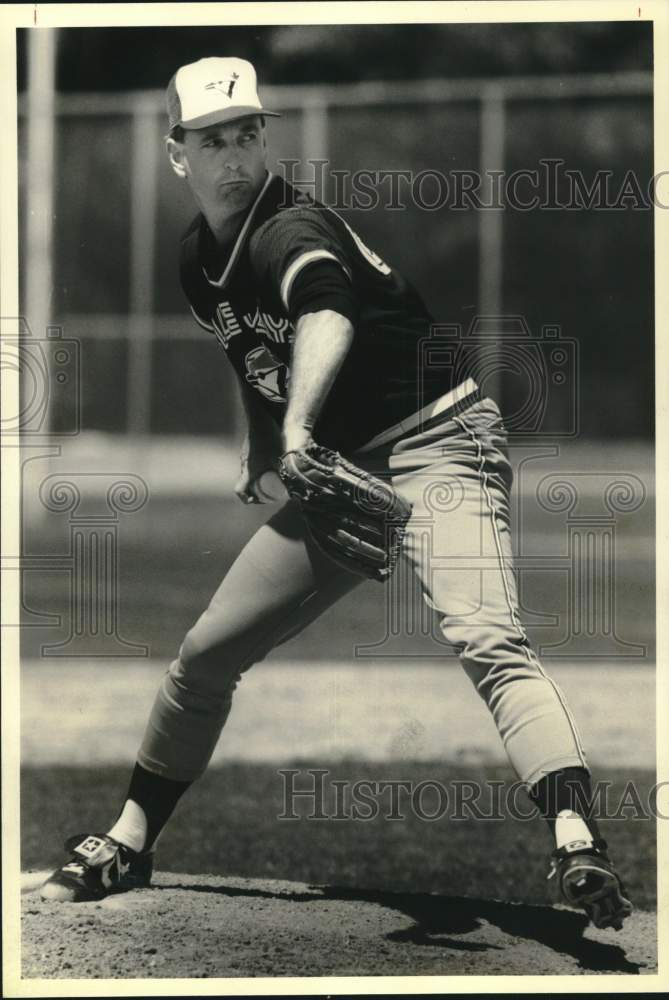 1990 Press Photo Rick Lysander, Baseball Player- Historic Images