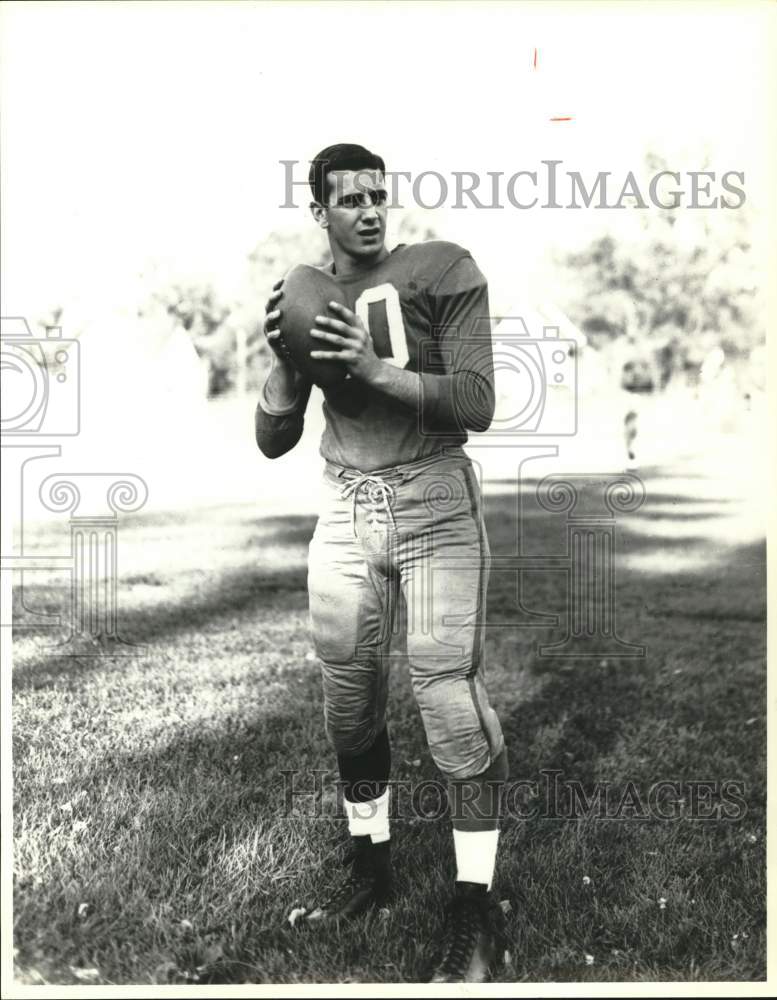Press Photo Football Player Lee Letizia- Historic Images