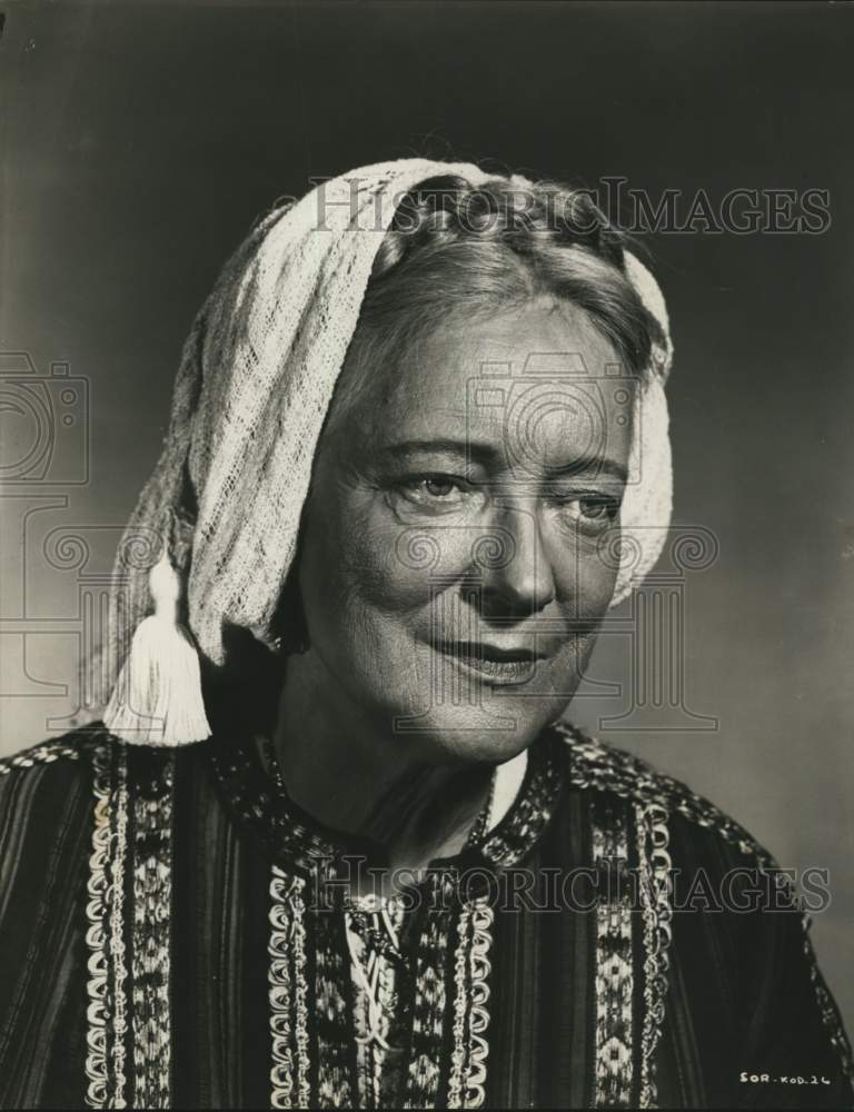 1960 Press Photo Peggy Wood - syx00070