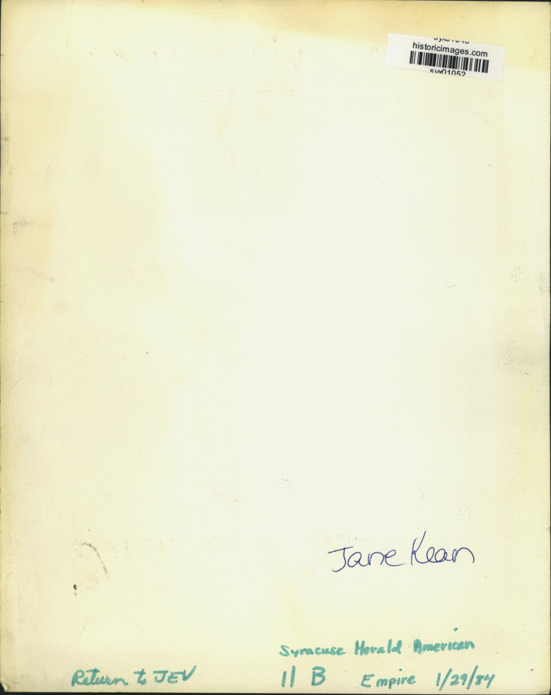 1984 Press Photo Performer Jane Kean - syx01052