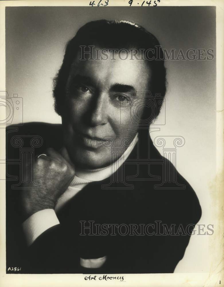 Press Photo Art Mooney of the Big Band Cavalcade - syx01069