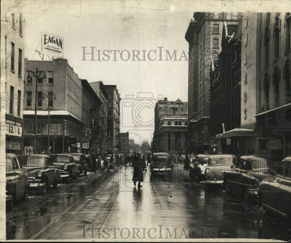 Press Photo Vanderbilt Square, in historic Syracuse - syx02414