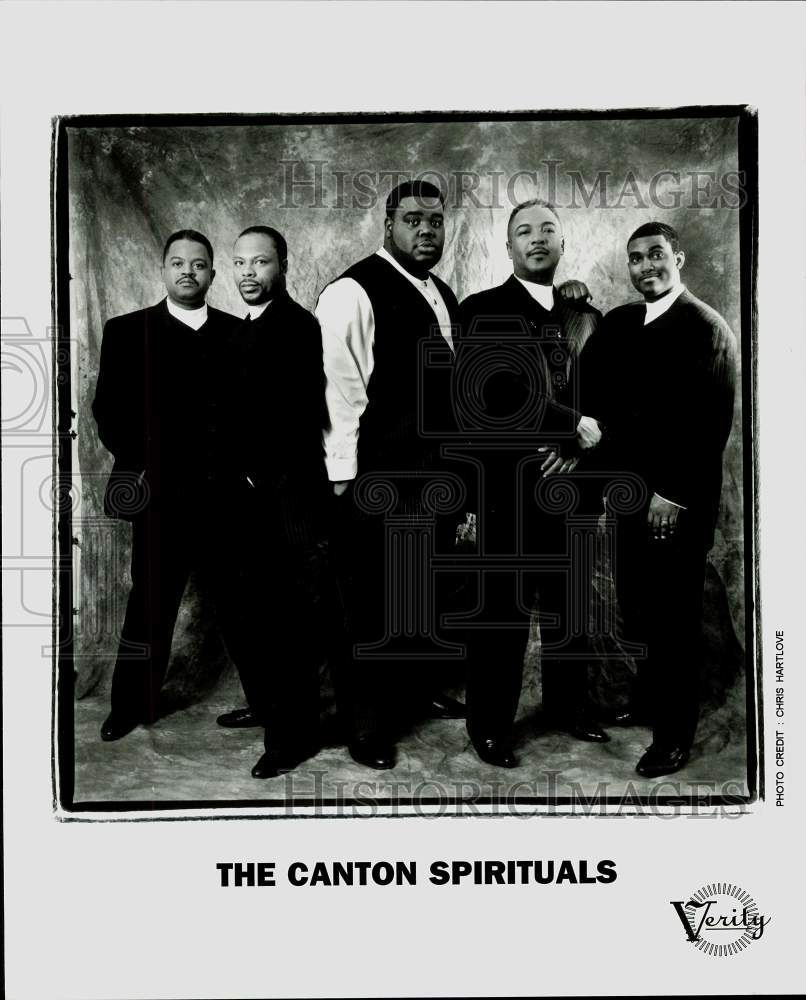 Press Photo The Canton Spirituals, Music Group - ttp32742- Historic Images