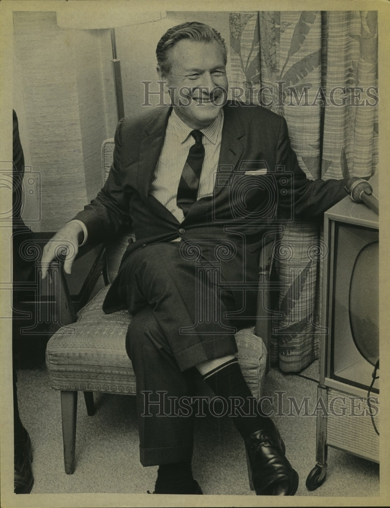 1968 Press Photo Nelson Rockefeller, New York - tua01906