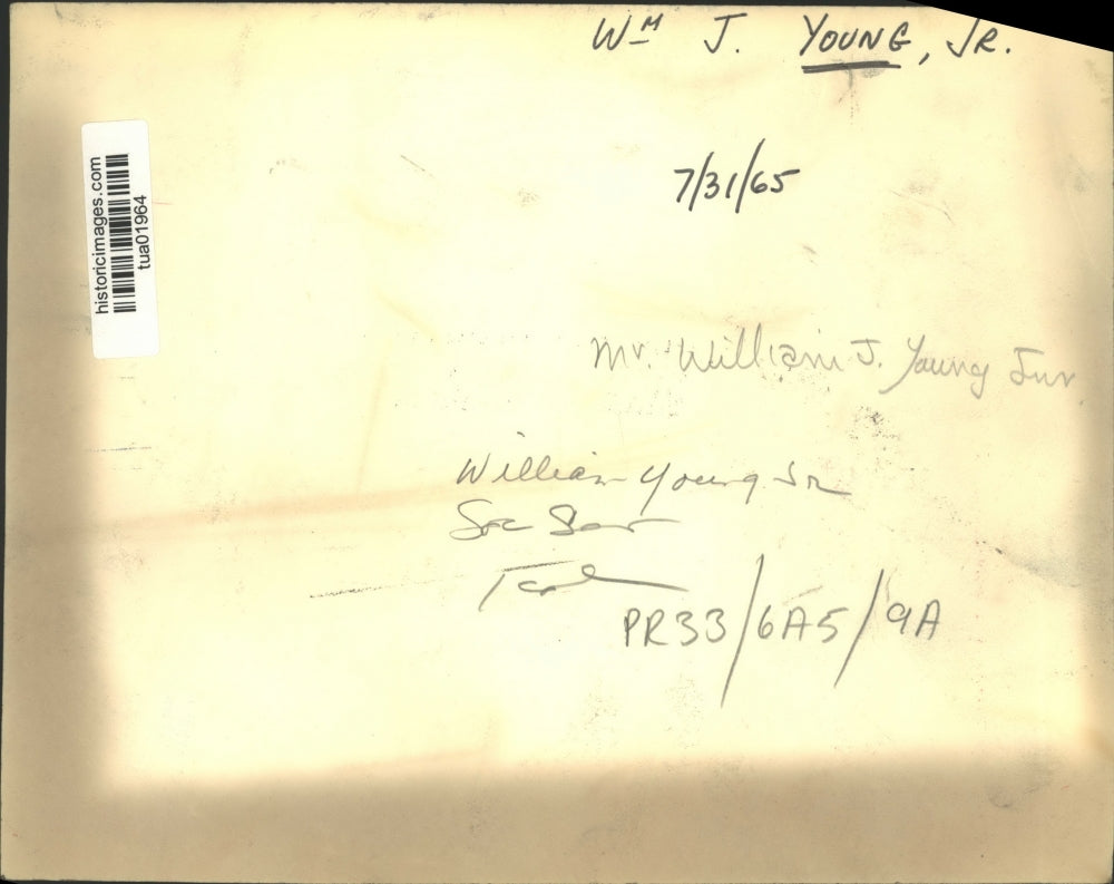 1965 Press Photo Mr. William J. Young, Jr. - tua01964