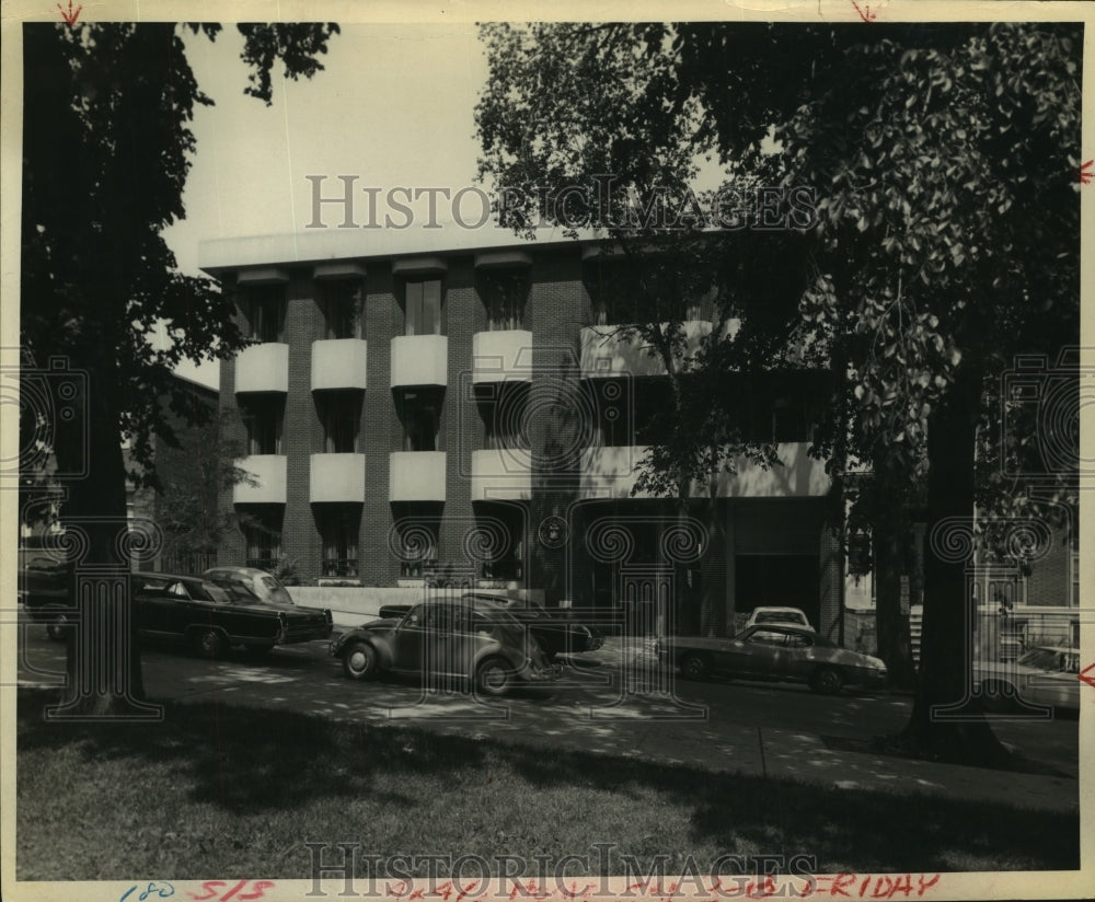1973 Press Photo Civil Service Employees Association (CSEA) building, Albany, NY- Historic Images