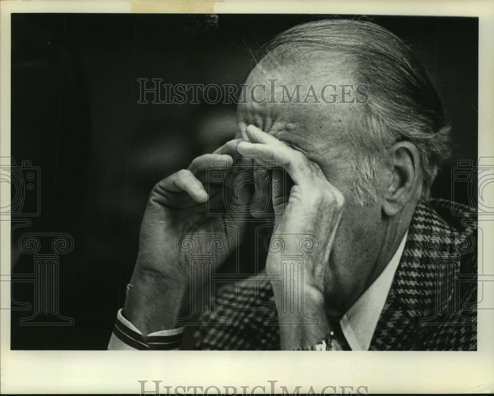 1970 Press Photo Theodore Wenzl of Civil Service Employees Association, New York- Historic Images