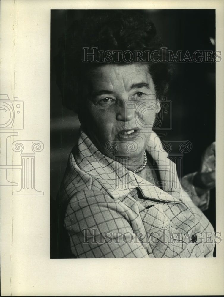 1973 Press Photo Mrs. Malcolm Wilson, wife of New York Governor Wilson