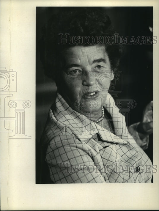 1973 Press Photo Mrs. Malcolm Wilson, wife of New York Governor Wilson
