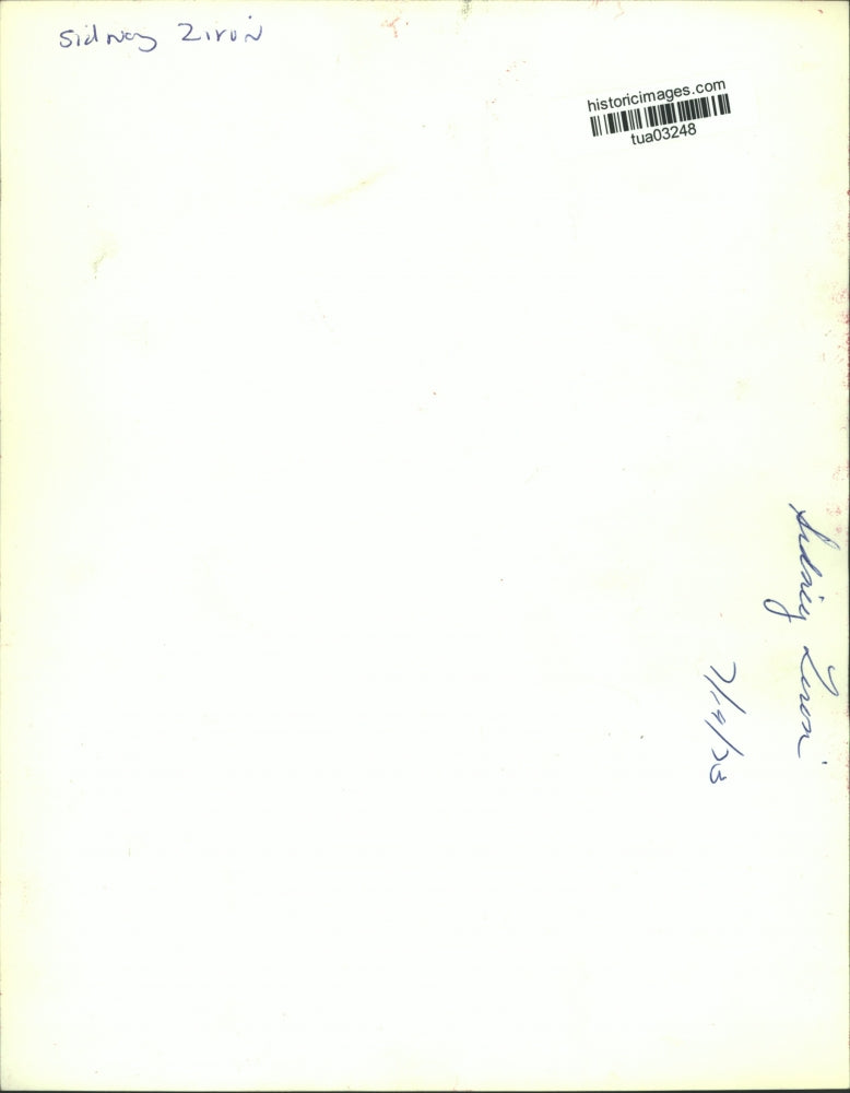 1973 Press Photo Sidney Zirun - tua03248