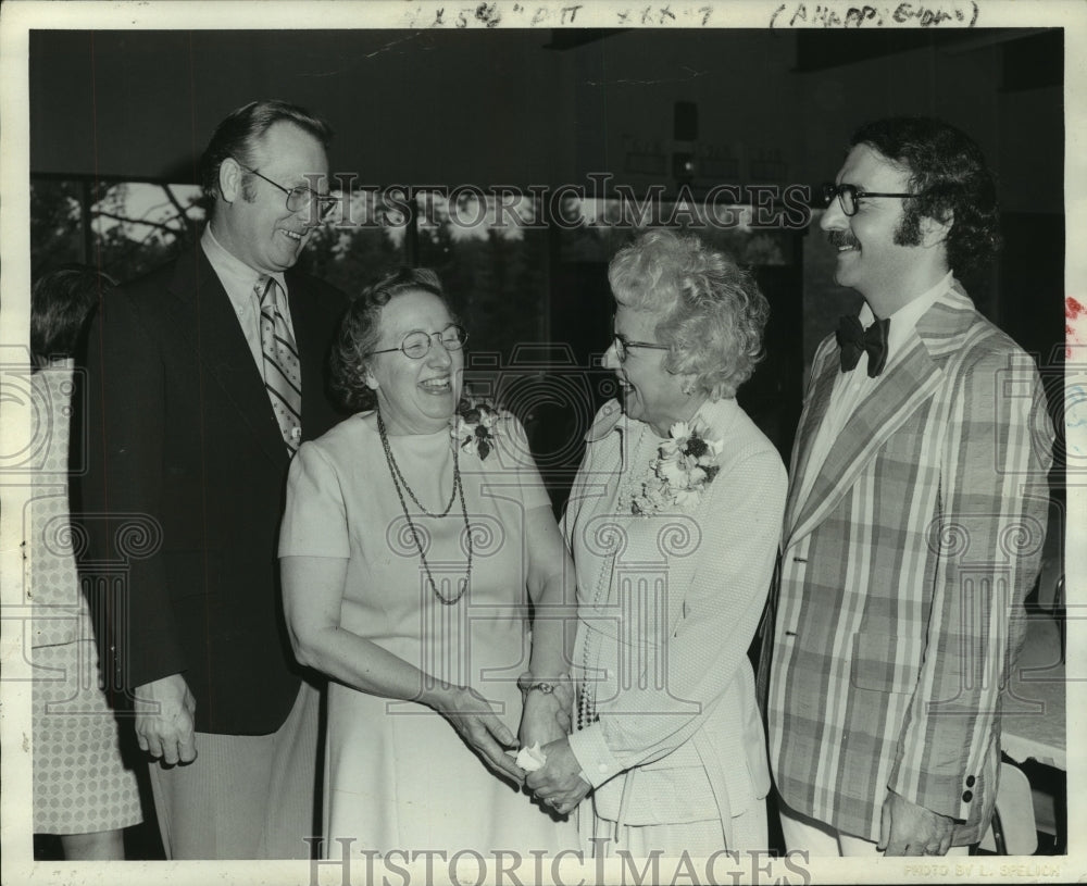 1974 Press Photo Lawrence Linn, Jane Lawrence, Helen Wiling, William Cleveland