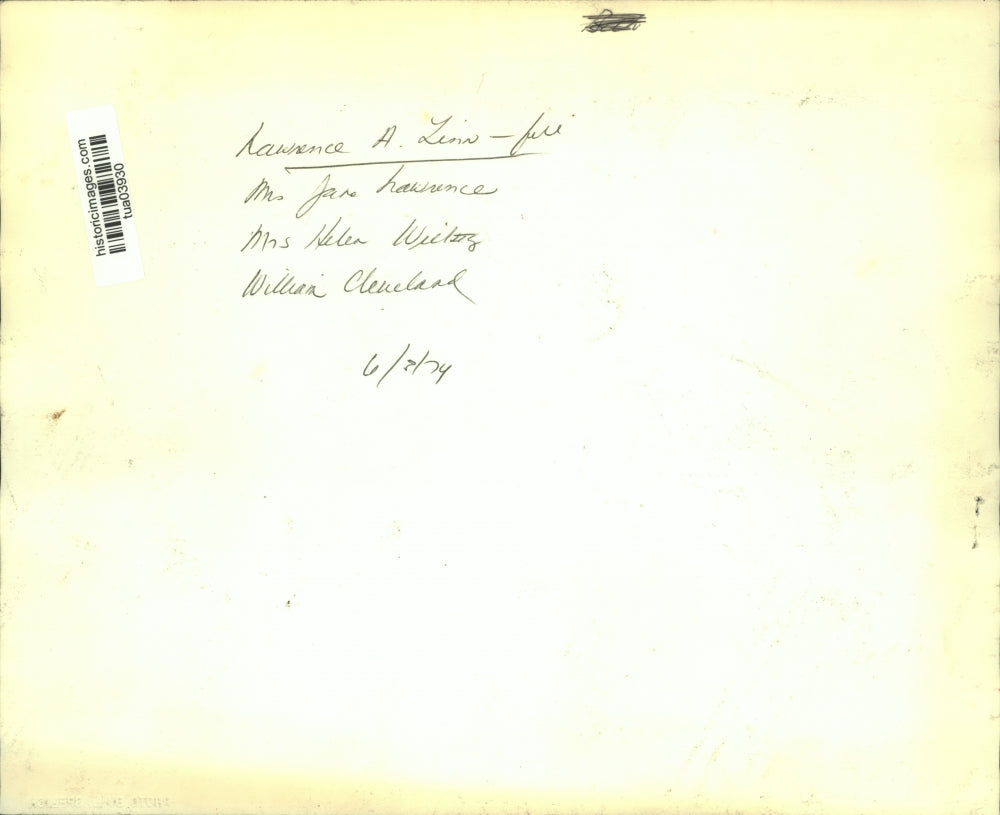 1974 Press Photo Lawrence Linn, Jane Lawrence, Helen Wiling, William Cleveland