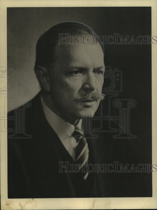 1957 Press Photo Dr. Walter Whitehill, Albany, NY Institute of History and Art