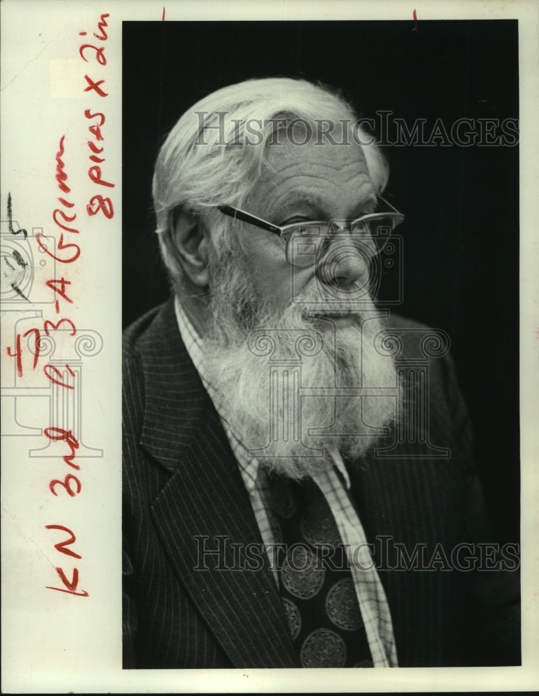 1971 Press Photo Carl Grimm - tua04772