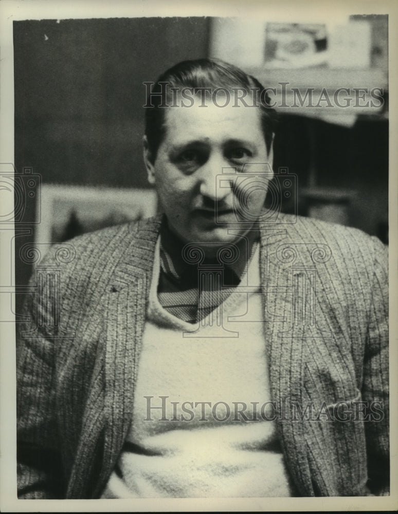 1959 Press Photo Charles Cable Corp Plant Superintended Ned Rine - tua06186