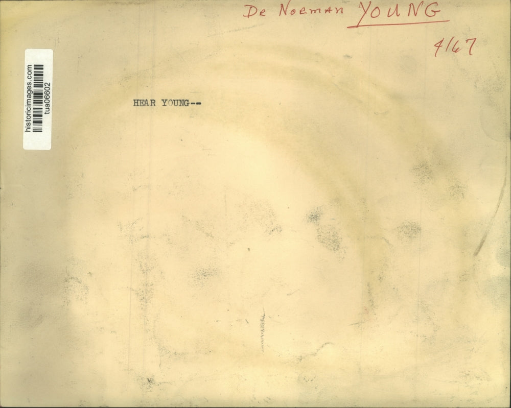 1967 Press Photo Dr. Norman Young - tua06602