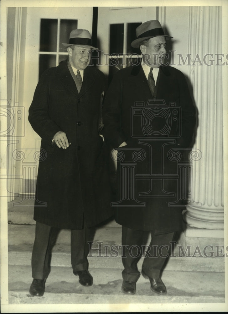 1935 Press Photo National Rifle Association officials visit U.S. White House