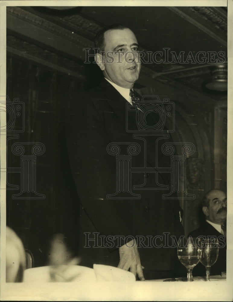 1934 Press Photo National Recovery Administration Chairman S. Clay Williams