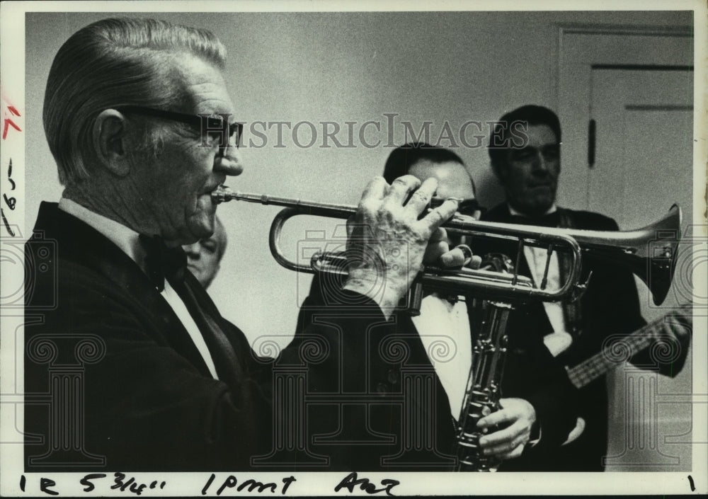 1977 Press Photo Trumpet player Francis Murphy - tua08053- Historic Images